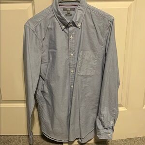 Men's Light Blue Button-Down Shirt